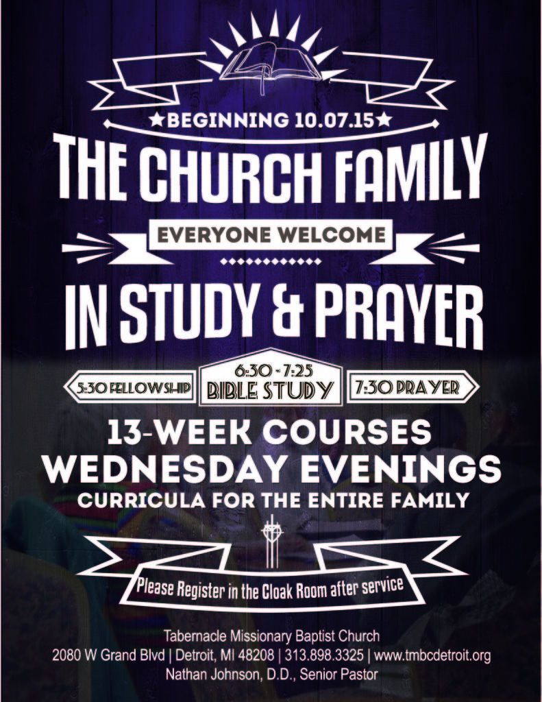 Church Family Bible Study and Prayer-2