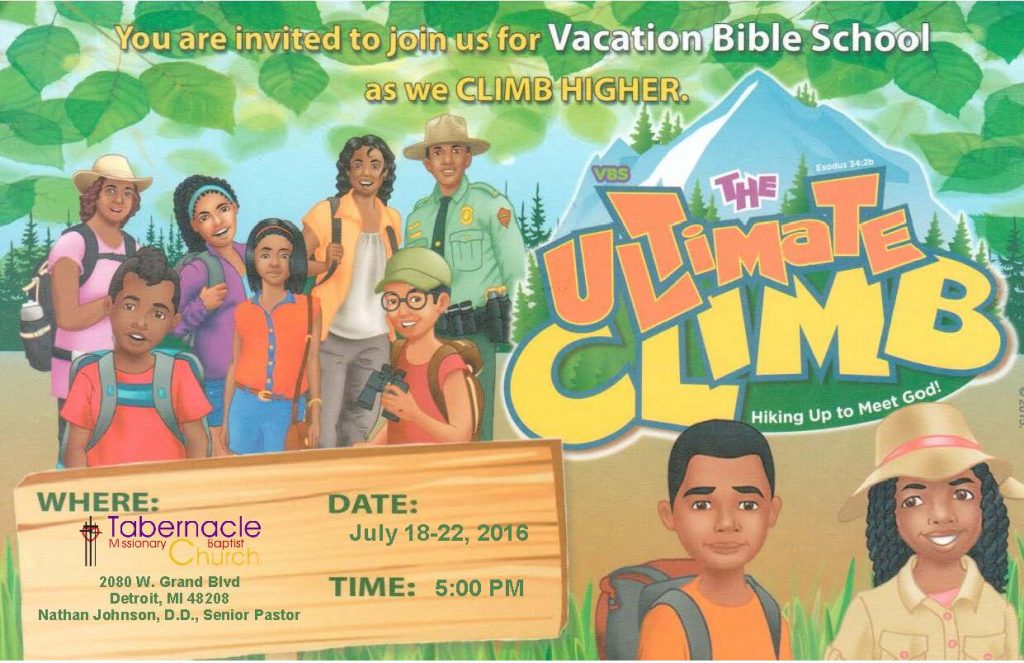 2016 VBS Flyer SSPB