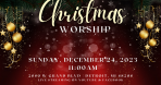 Christmas Worship at Tabernacle
