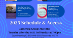 2025 Gathering Groups Access & Schedule