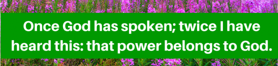 Power Belongs to God