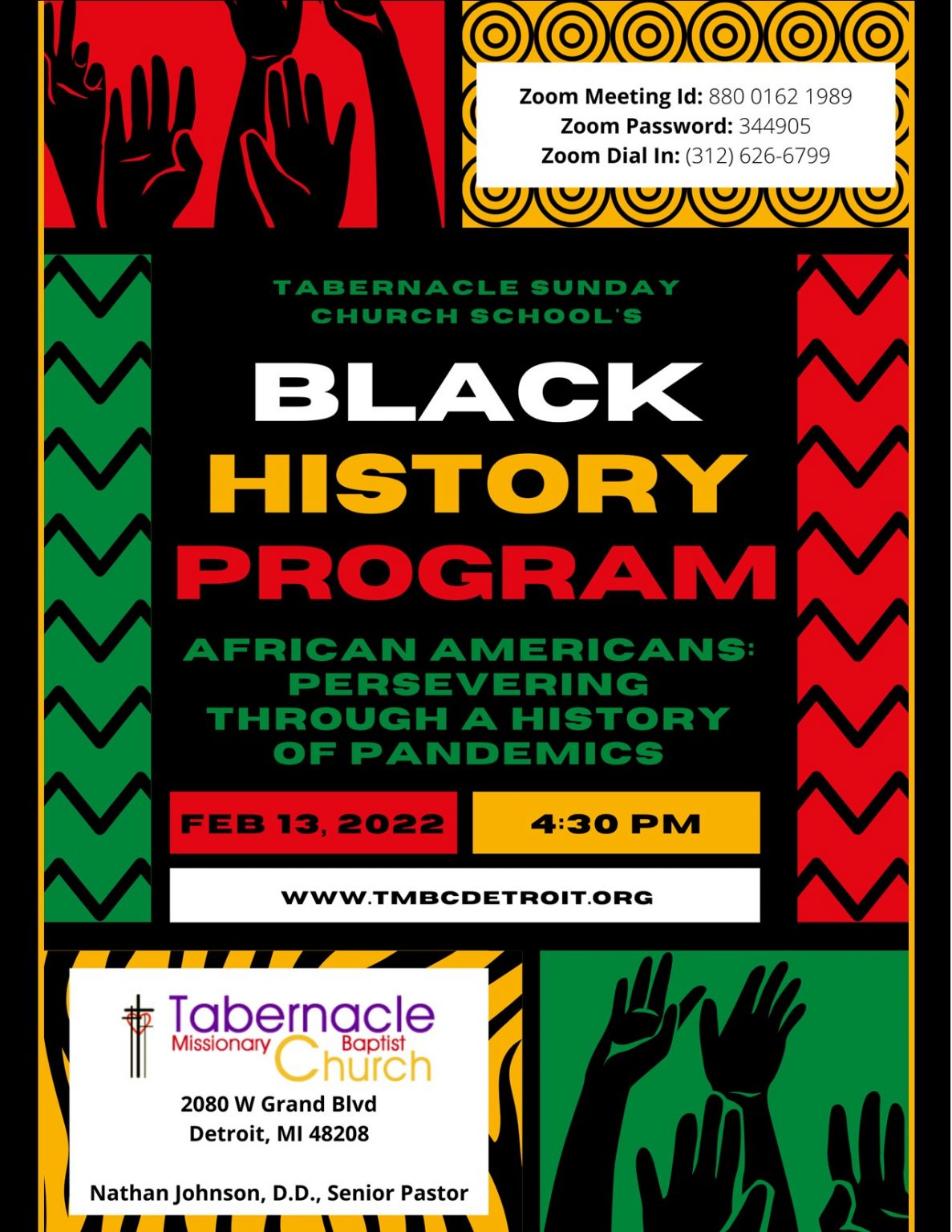 examples of black history programs for church