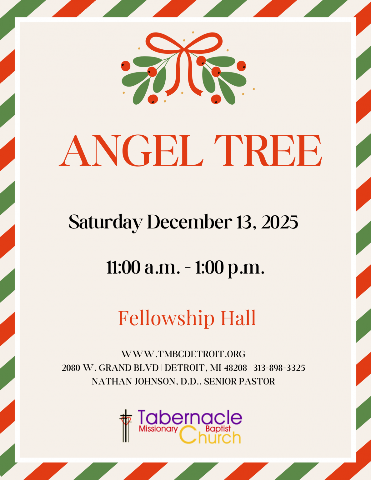 Angel Tree 2025 ::: A Place to Belong, Not Just Attend